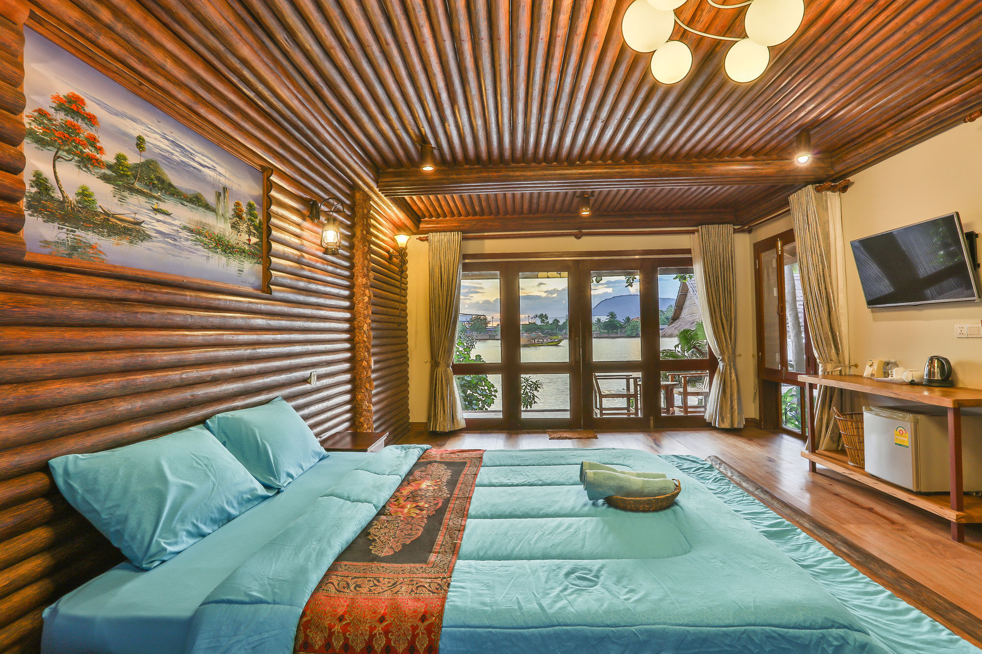Natural Bungalows Restaurant And Bar Kampot Exterior photo